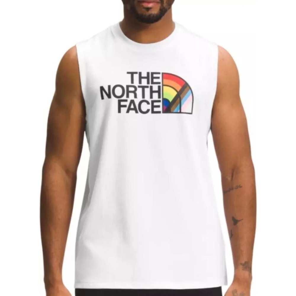 The North Face Men's Rainbow Pride Sleeveless Gym Workout Tank XXL (Never worn)